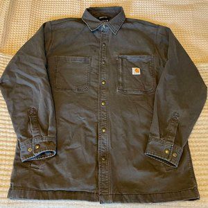 Men's Carhartt Grey Jacket Size Large